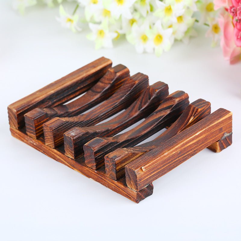 Bamboo Wooden Soap Dish - Urban Jiko