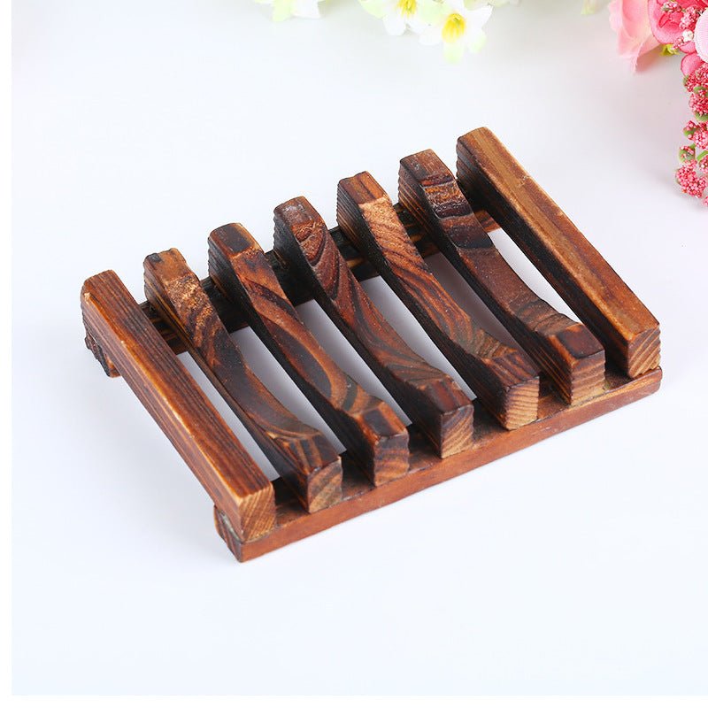 Bamboo Wooden Soap Dish - Urban Jiko