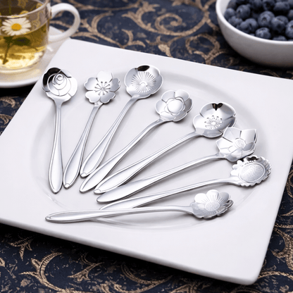 Blossom Spoon Set – 8 Piece - Urban Jiko