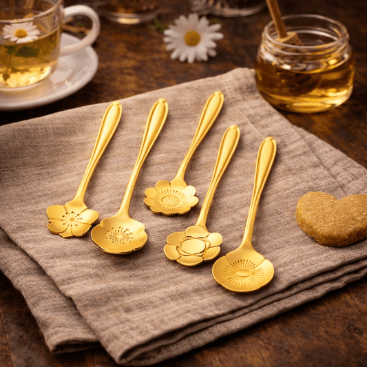 Blossom Spoon Set – 8 Piece - Urban Jiko