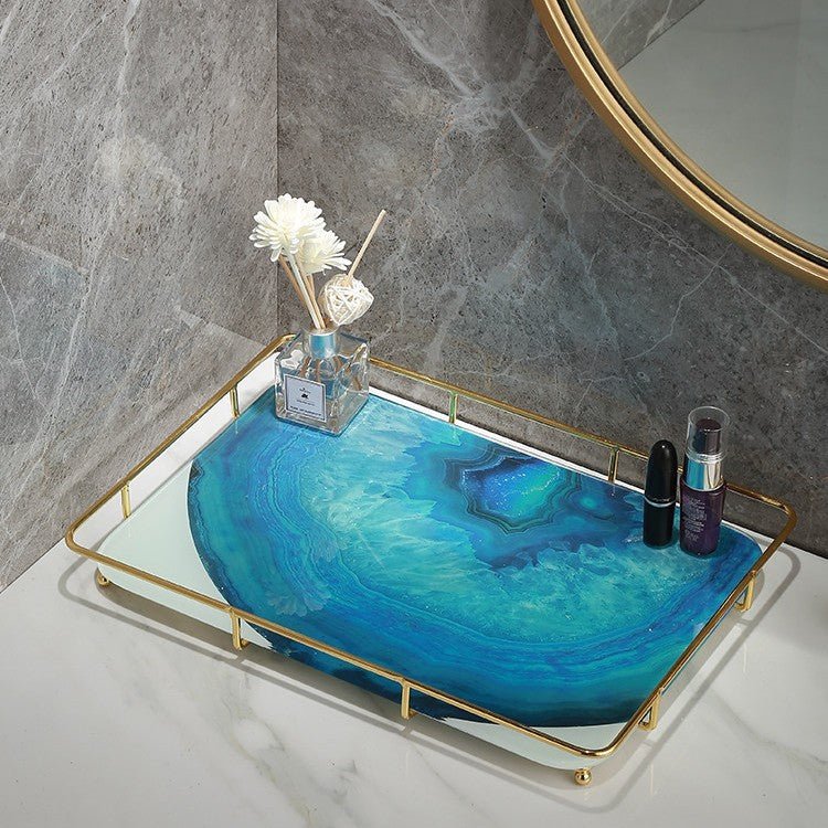 Blue Onyx Accent Tray - Urban Jiko