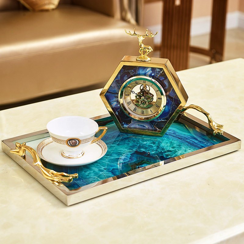 Blue Onyx Accent Tray - Urban Jiko