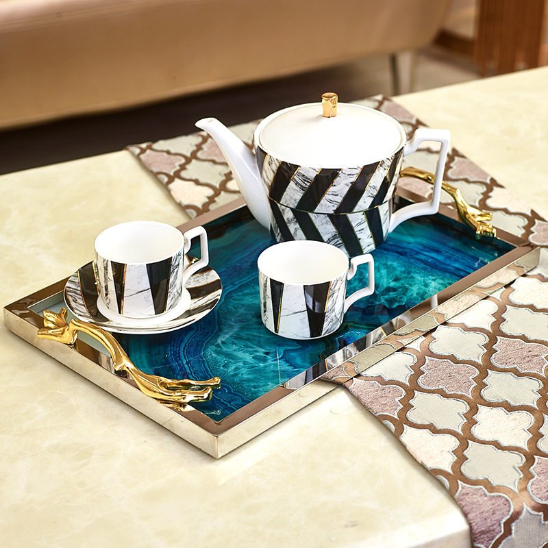 Blue Onyx Accent Tray - Urban Jiko
