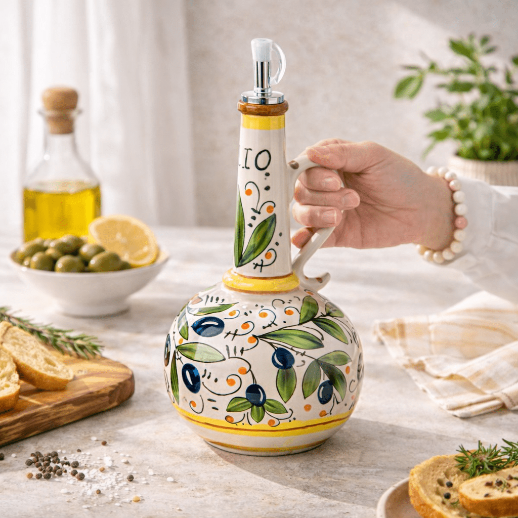 Blueberry Orchard Olive Oil Vessel - Urban Jiko