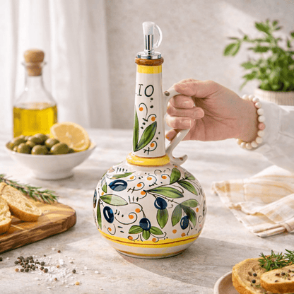 Blueberry Orchard Olive Oil Vessel - Urban Jiko