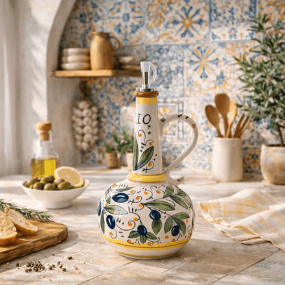 Blueberry Orchard Olive Oil Vessel - Urban Jiko