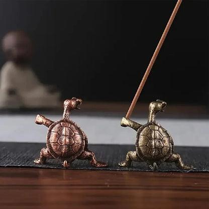 Brass Turtle Incense Holder - Urban Jiko