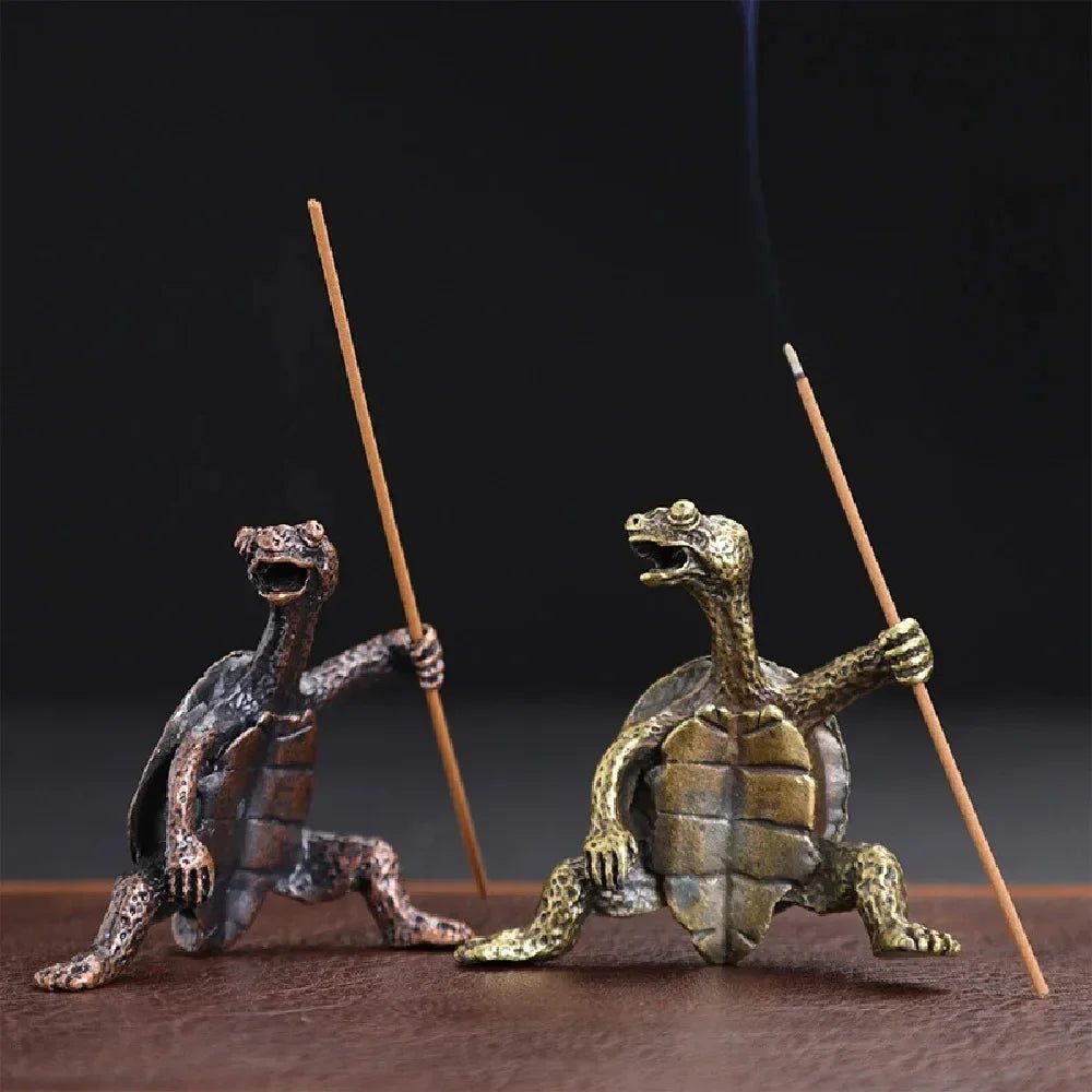 Brass Turtle Incense Holder - Urban Jiko