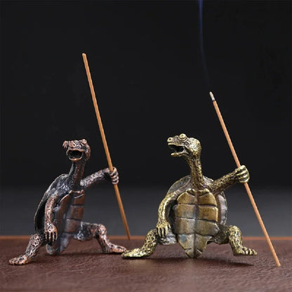Brass Turtle Incense Holder - Urban Jiko
