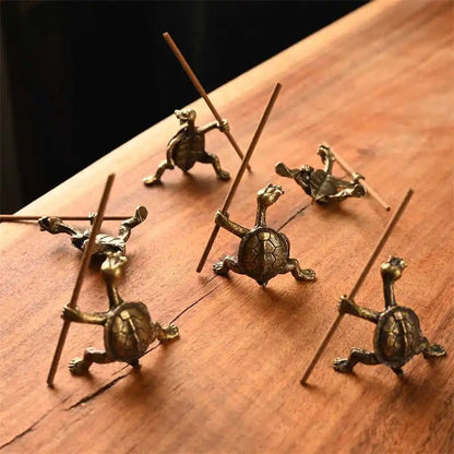 Brass Turtle Incense Holder - Urban Jiko