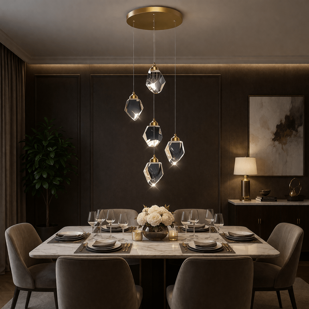 Celestia Crystal Rain Chandelier - Urban Jiko