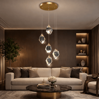 Celestia Crystal Rain Chandelier - Urban Jiko