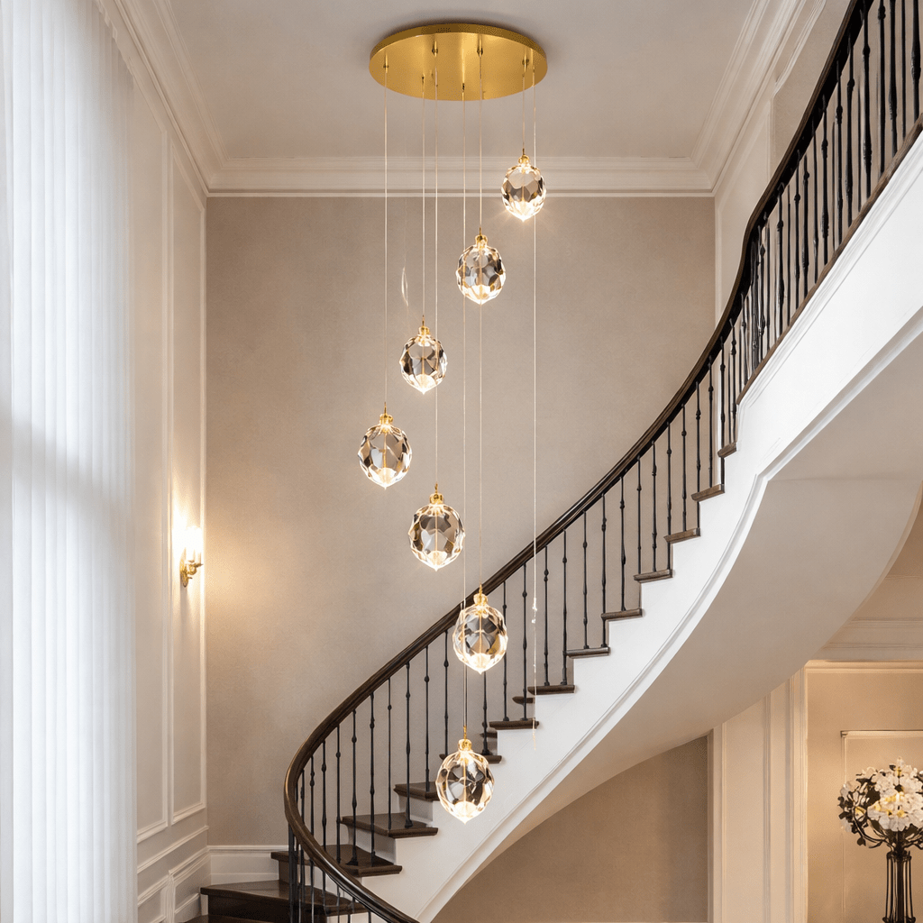 Celestia Crystal Rain Chandelier - Urban Jiko