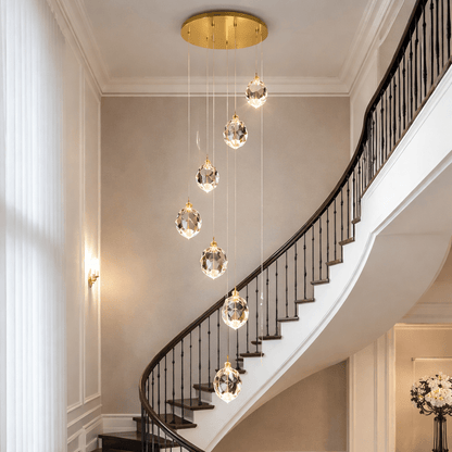 Celestia Crystal Rain Chandelier - Urban Jiko