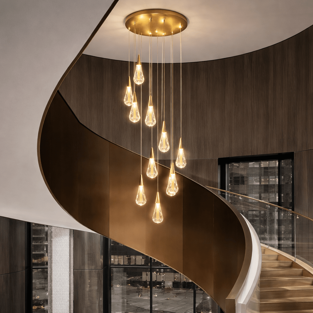 Celestia Crystal Rain Chandelier - Urban Jiko