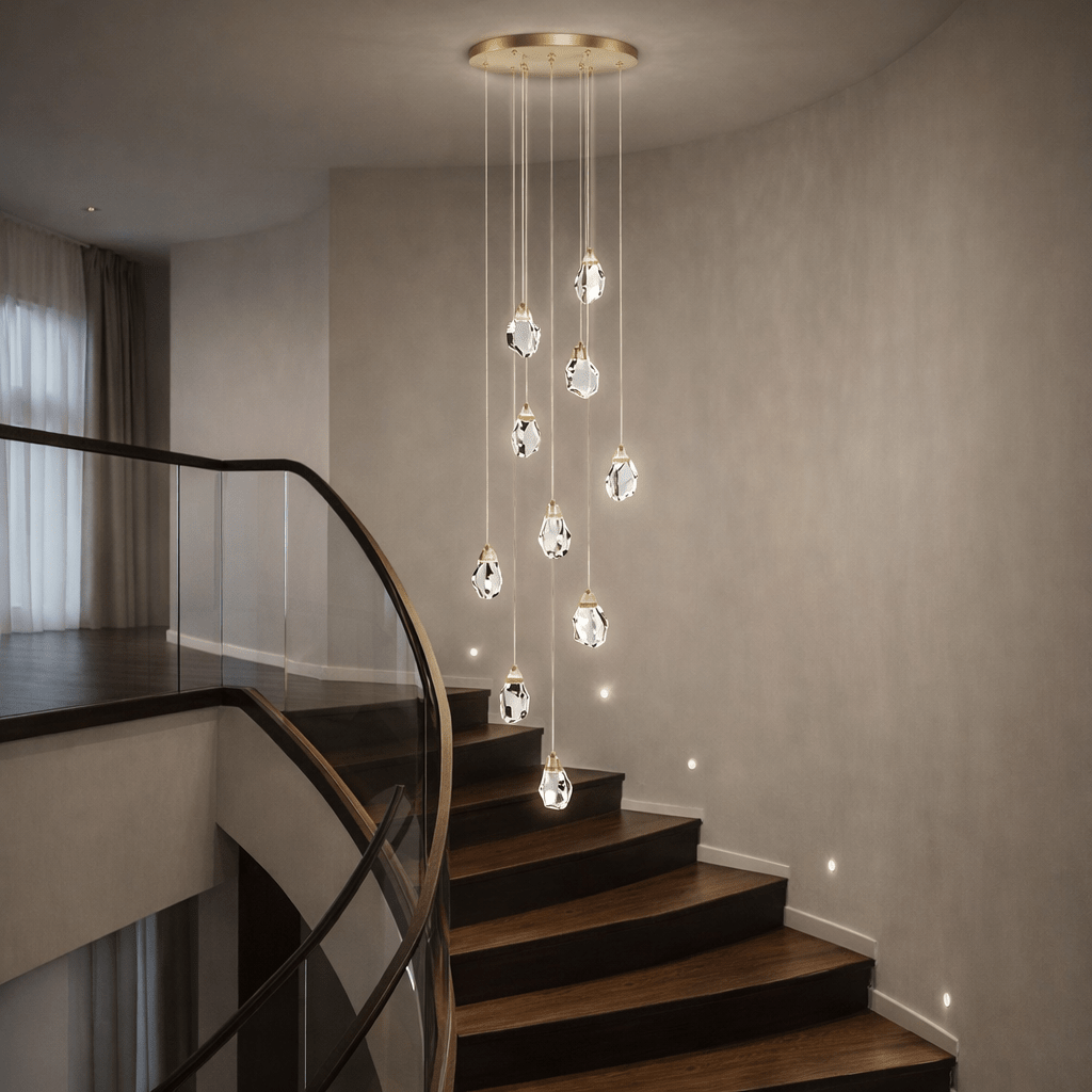 Celestia Crystal Rain Chandelier - Urban Jiko