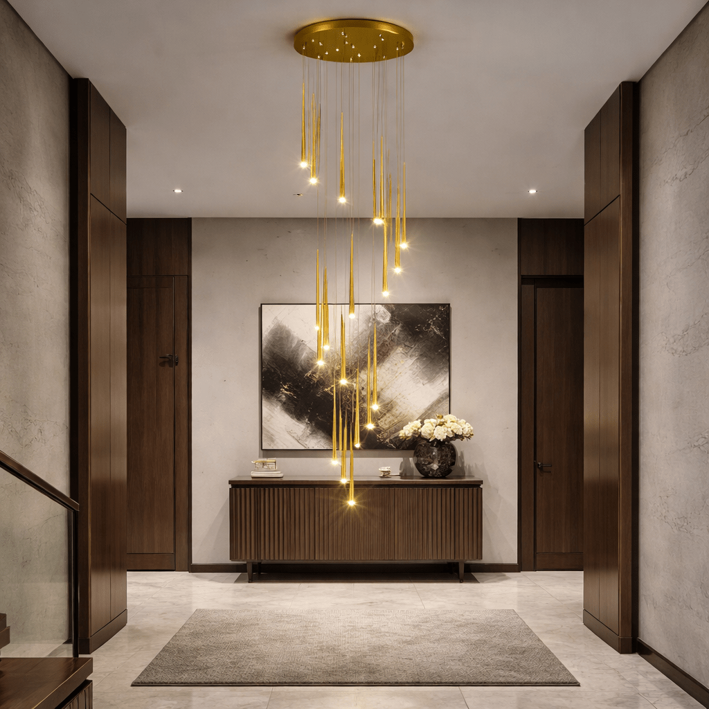Celestia Linear Drop Chandelier - Urban Jiko
