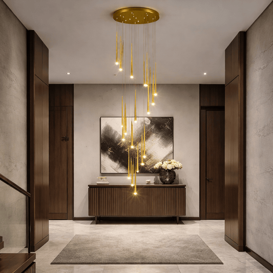 Celestia Linear Drop Chandelier - Urban Jiko