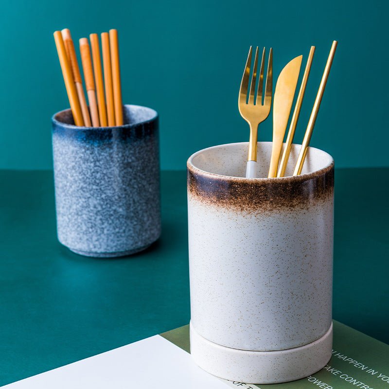 Ceramic Utensil Holder - Urban Jiko