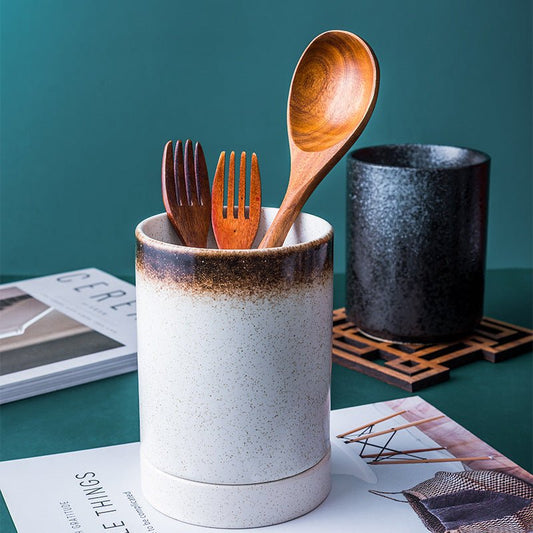 Ceramic Utensil Holder - Urban Jiko