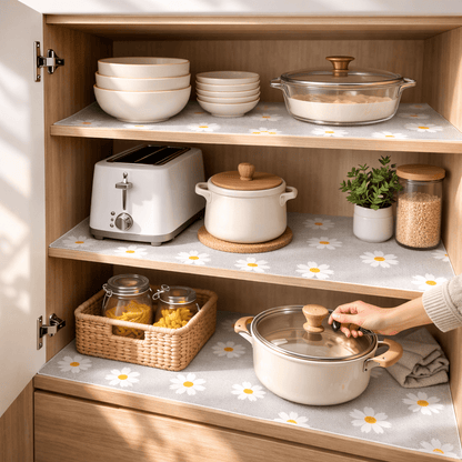 Daisy Protective Shelf Liner Roll - Urban Jiko