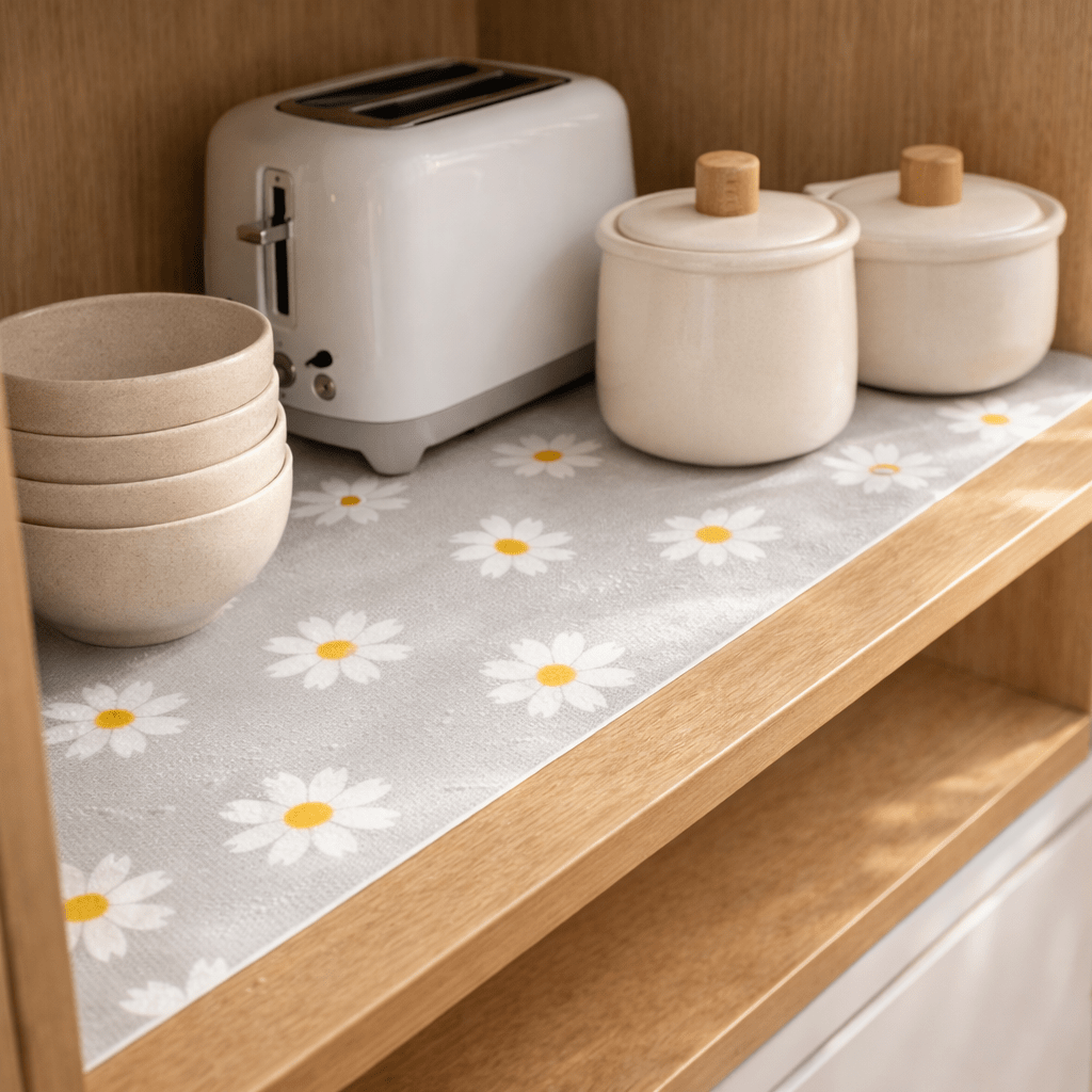 Daisy Protective Shelf Liner Roll - Urban Jiko