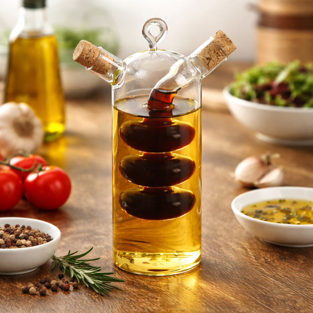 Dual Chamber Vinegar Bottle - Urban Jiko