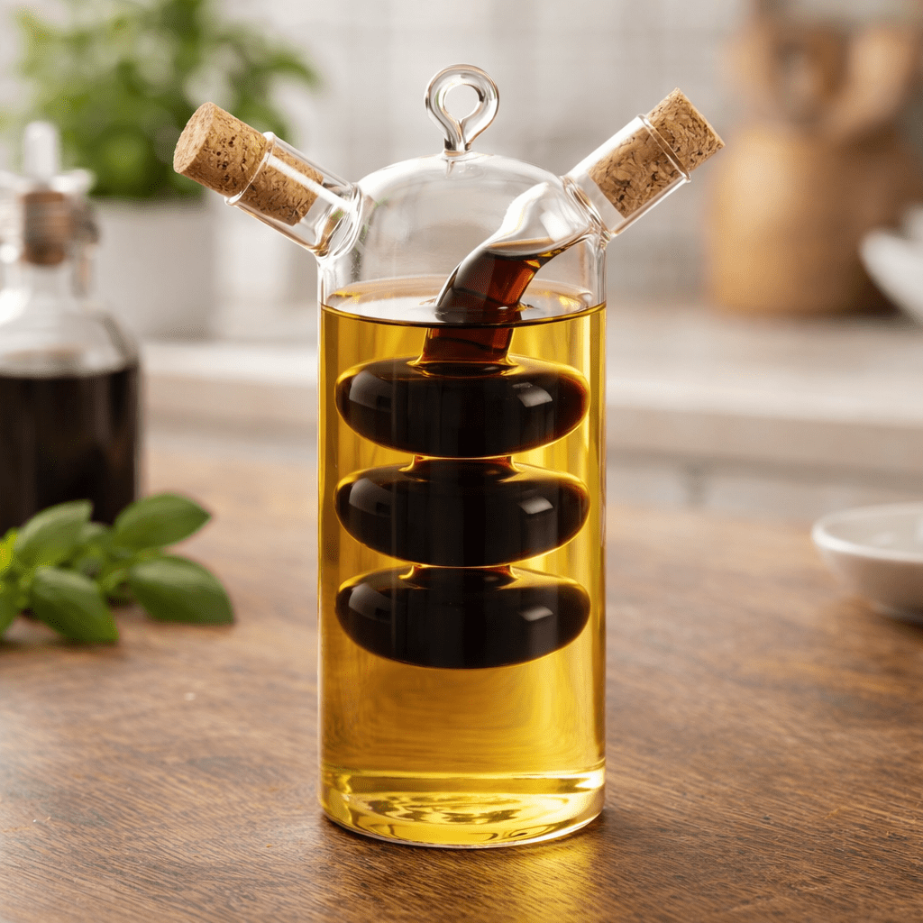 Dual Chamber Vinegar Bottle - Urban Jiko