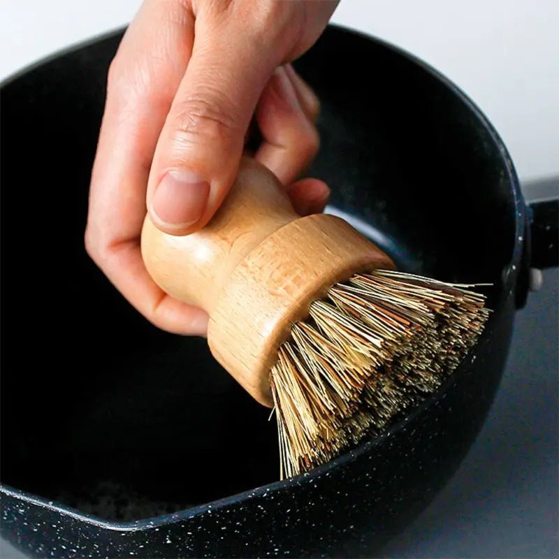 Eco - Clean Bamboo Brush Set - Urban Jiko