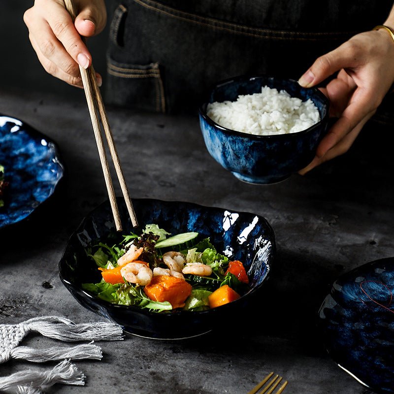 Enchantress Blue 10 - Piece Dinner Set - Urban Jiko