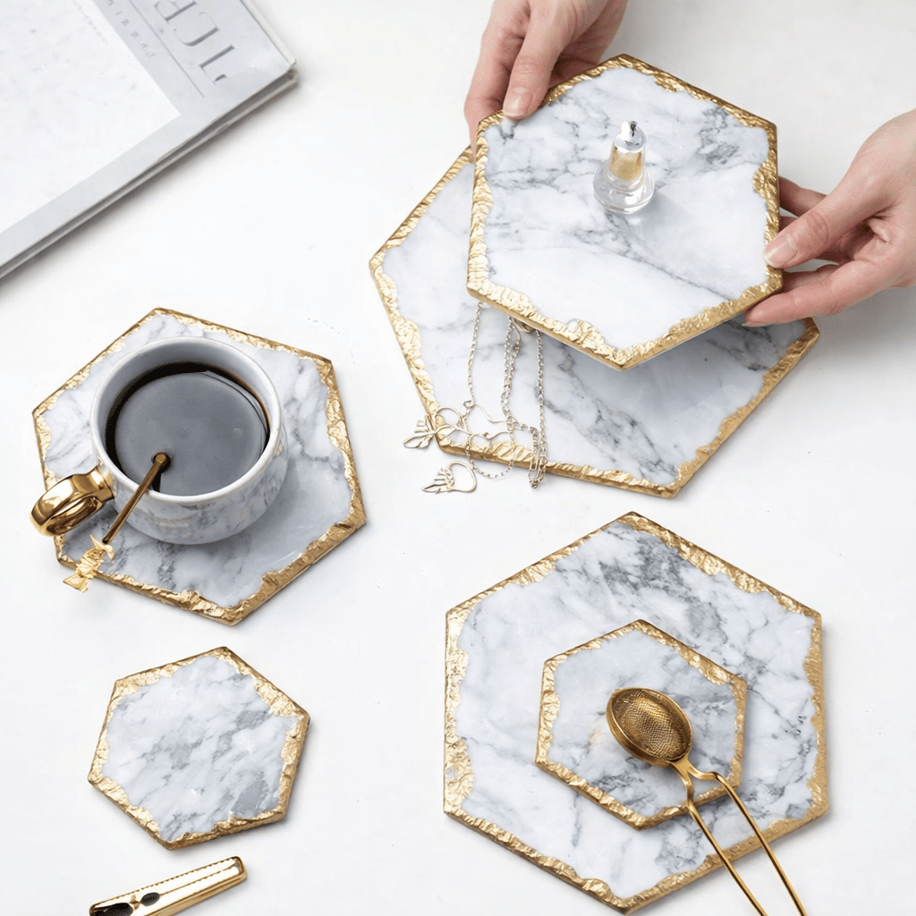 European Marble Dining Trivet - Urban Jiko