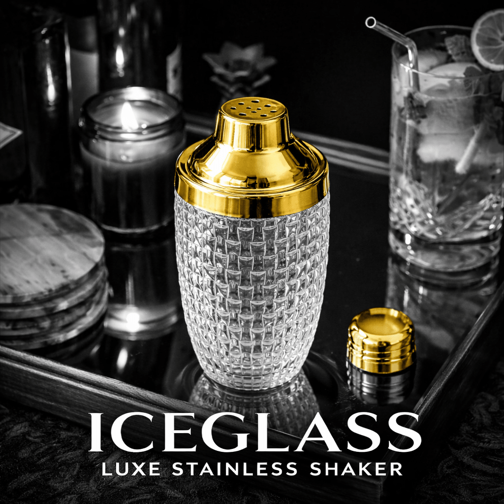 Glass Ice Luxe Shaker - Urban Jiko