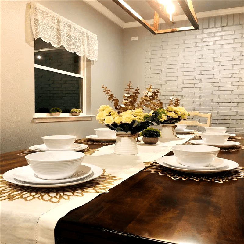 Gold Designer Placemat Set - Urban Jiko