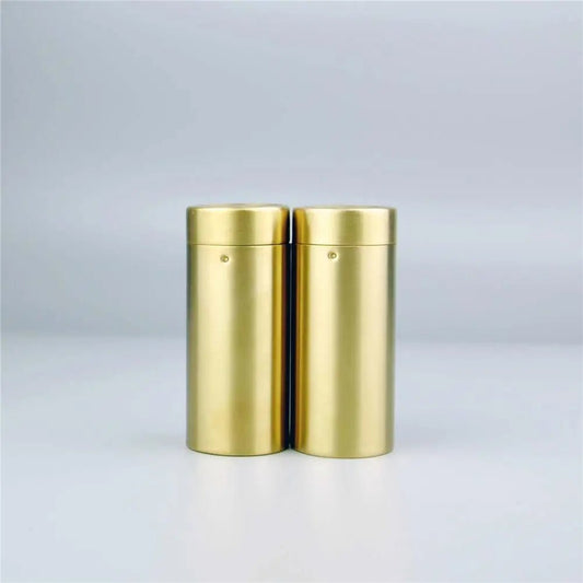 Gold Salt & Pepper Shaker Set - Urban Jiko