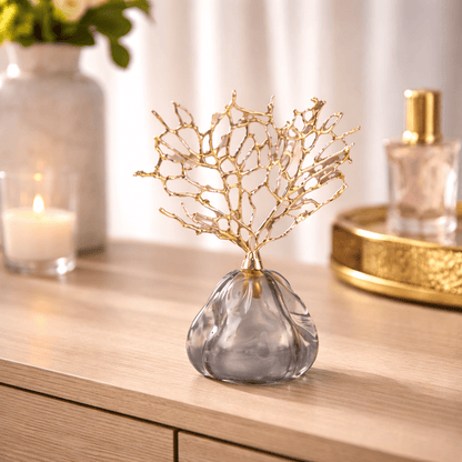 Golden Reef Coral Sculpture - Urban Jiko