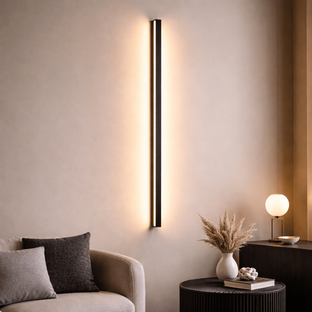 HaloLine Contemporary LED Wall Light - Urban Jiko