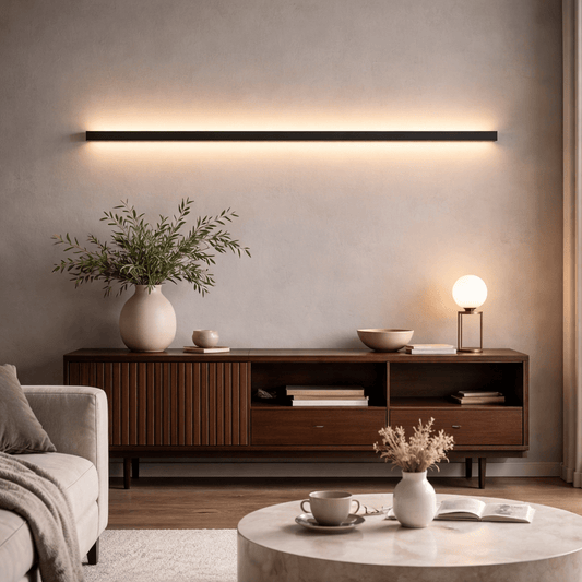 HaloLine Contemporary LED Wall Light - Urban Jiko