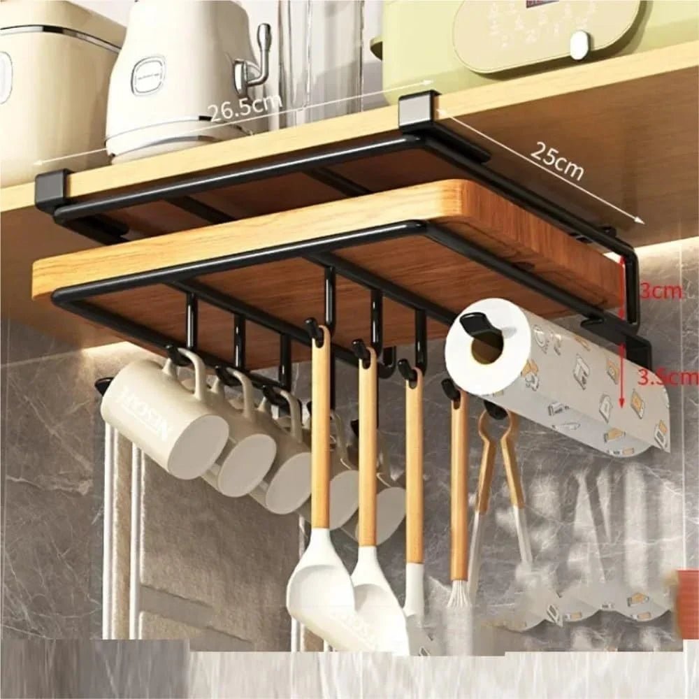Hanging Kitchen Organizer Rack - Urban Jiko