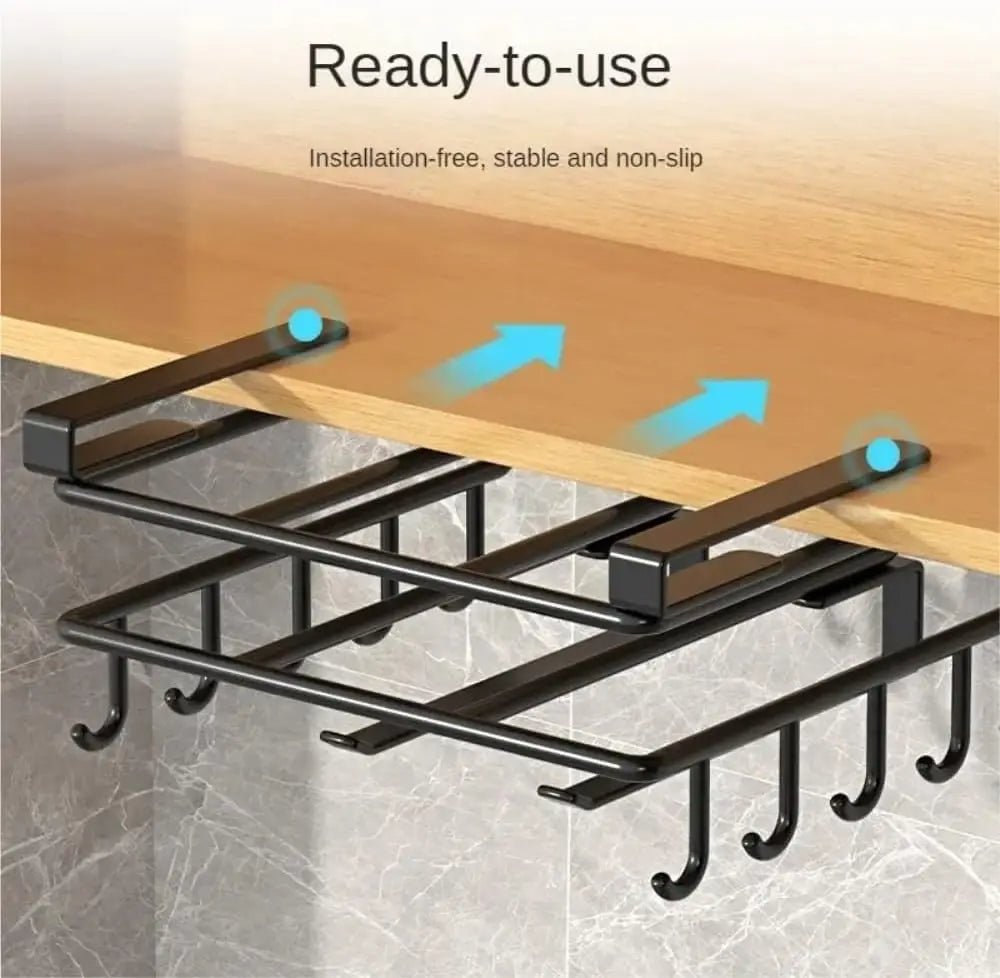 Hanging Kitchen Organizer Rack - Urban Jiko
