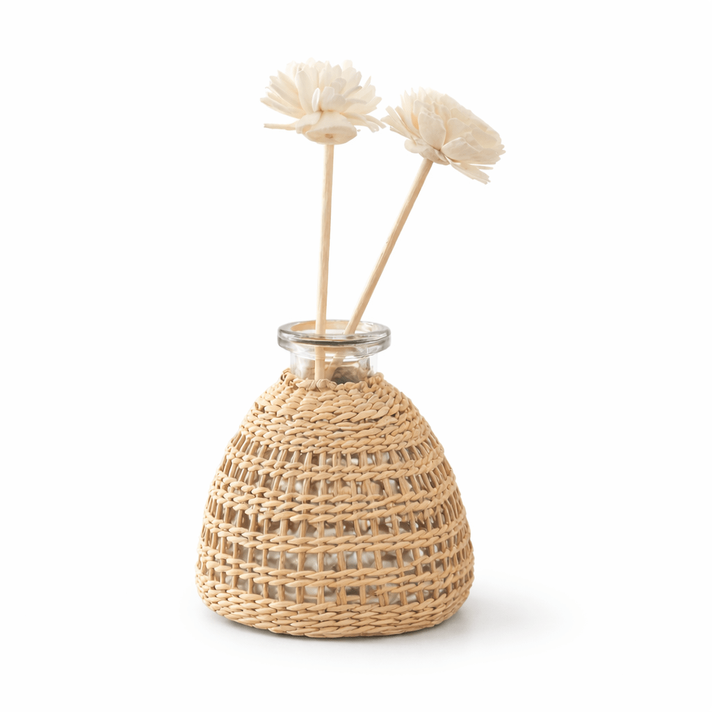 Haven Woven Glass Vase - Urban Jiko