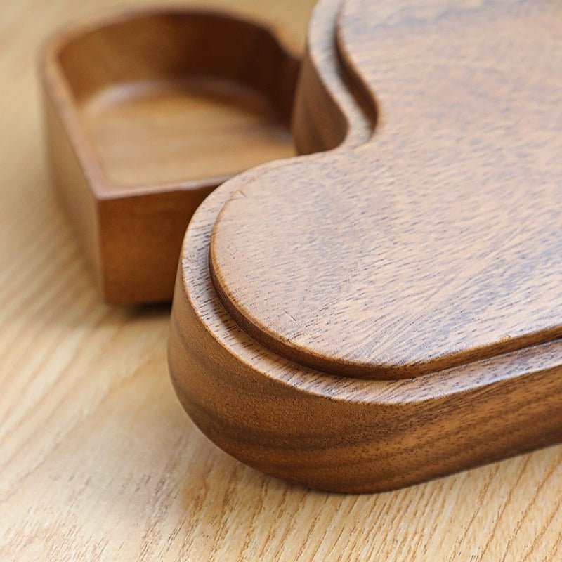 Heart Shaped Pine Wood Bowl - Urban Jiko
