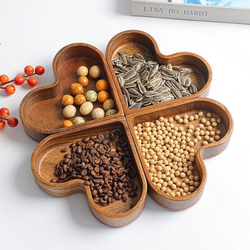 Heart Shaped Pine Wood Bowl - Urban Jiko