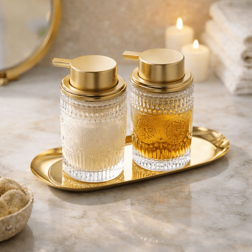 Imperial Glass Soap Dispenser - Urban Jiko