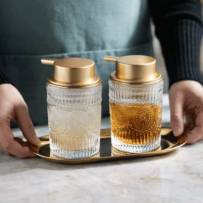 Imperial Glass Soap Dispenser - Urban Jiko