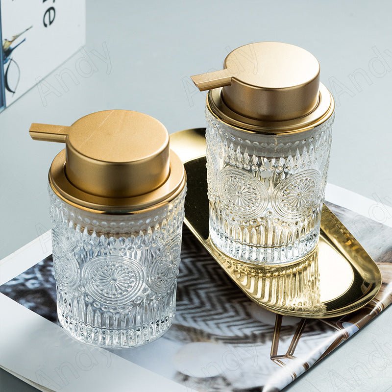 Imperial Glass Soap Dispenser - Urban Jiko