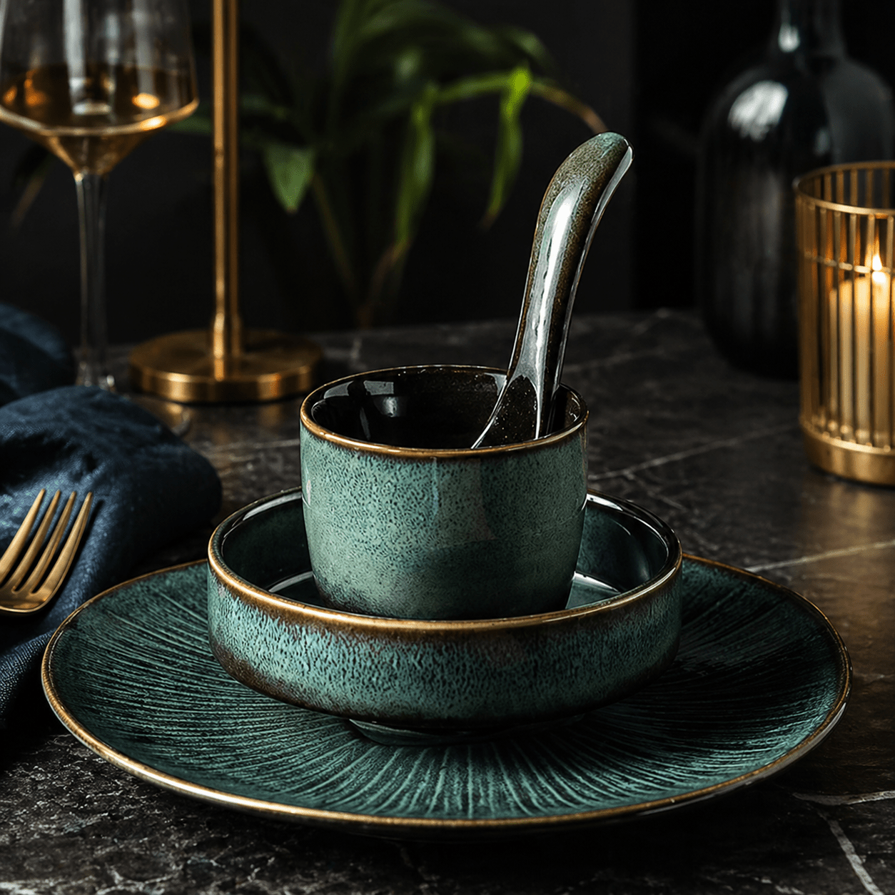 Jade Zen Dinnerware Set - Urban Jiko