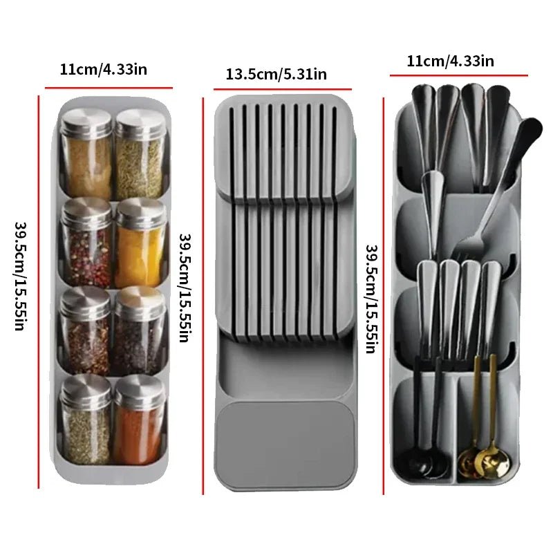 Kitchen Drawer Storage Trays - Urban Jiko
