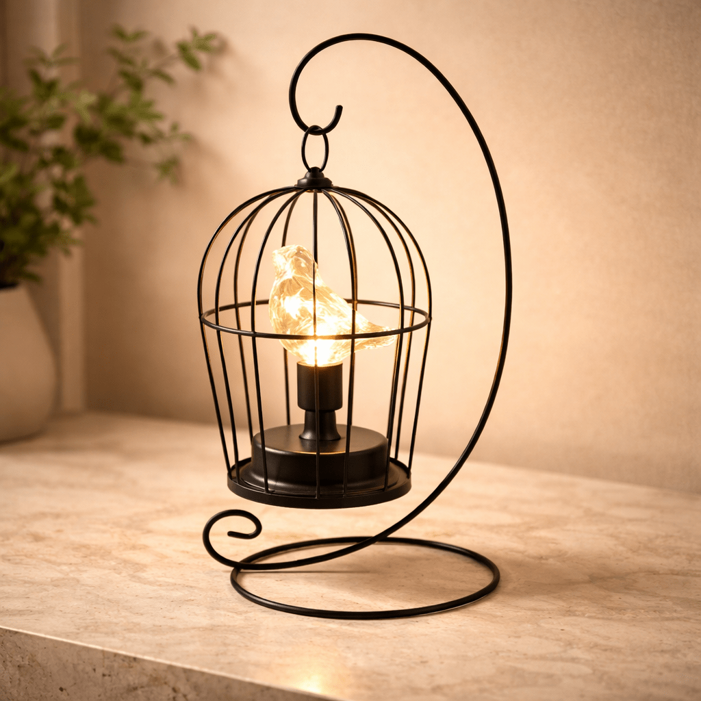 Luminous Birdcage Lamp - Urban Jiko