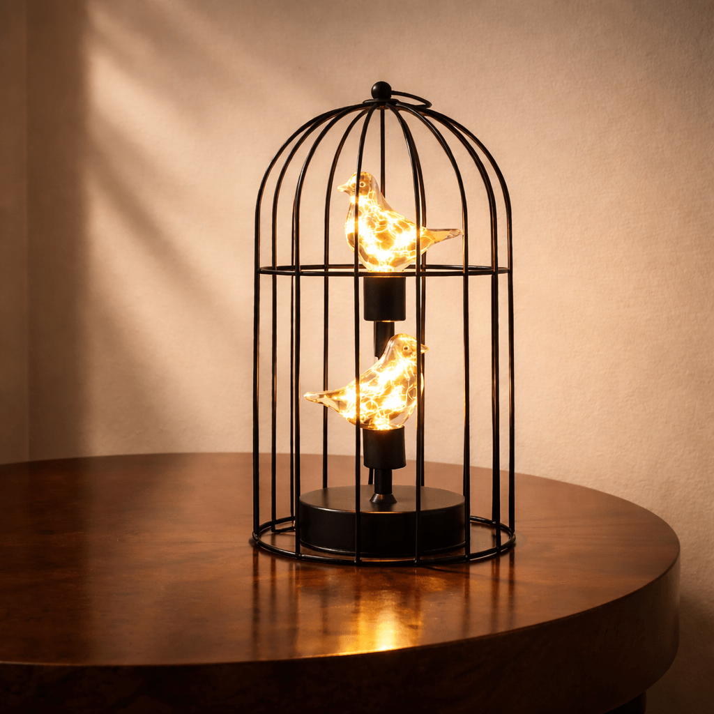 Luminous Birdcage Lamp - Urban Jiko