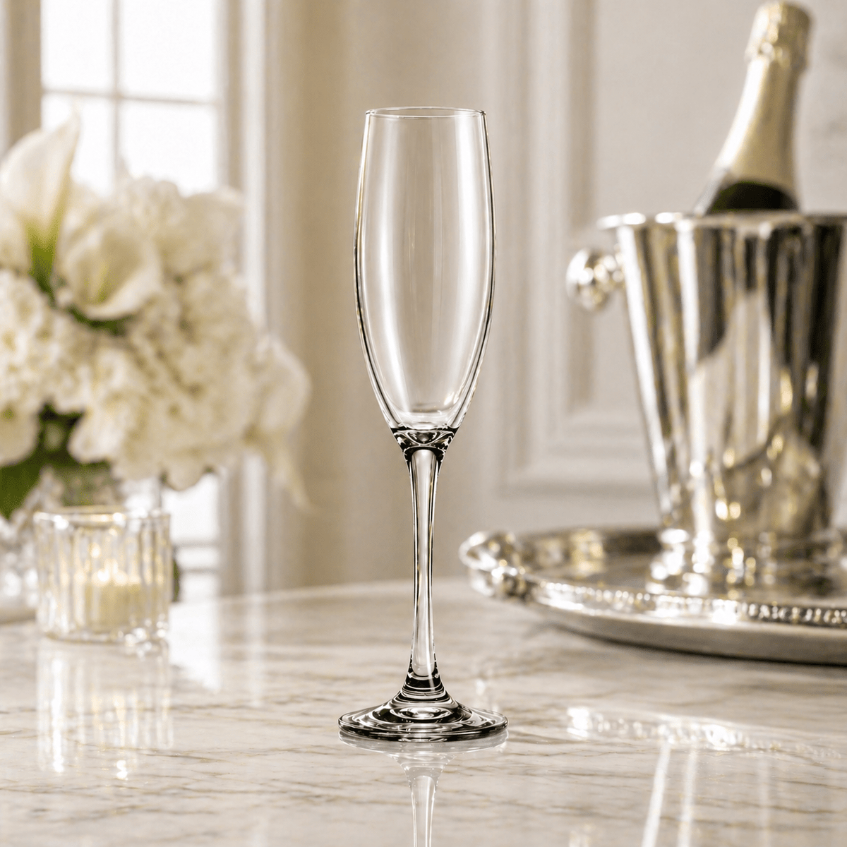 Luxe Champagne Flute Glass Set - Urban Jiko